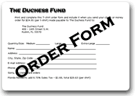 Printer Friendly Order Form for Duchess Fund Video